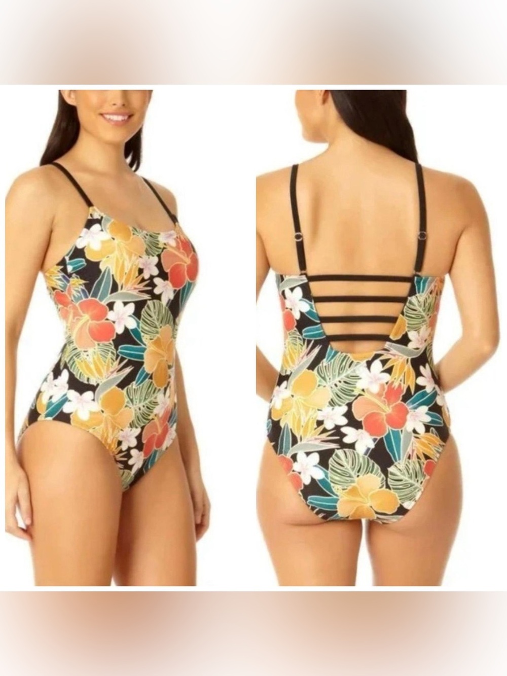 Hurley Ladies' Swimsuit UPF 50+
Sun Protection Removable Cups